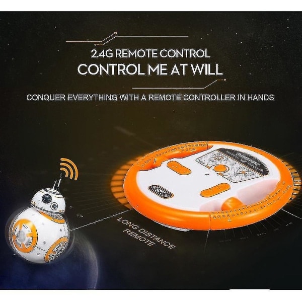 Paris_Star Wars Robot Bb-8, Smart Fjernstyrt Robotleke