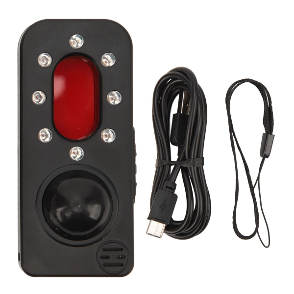 Anti-kig-kameradetektor-signalenhedsscanner med anti-tyv-alarm til hotelcamping