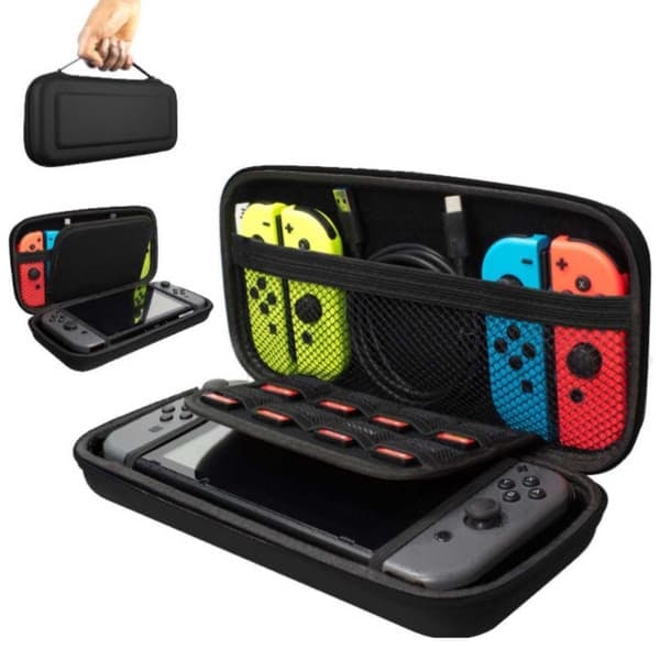 Hard Oppbevaringsveske Nintendo Switch/Switch OLED Kompatibel Svart—pa