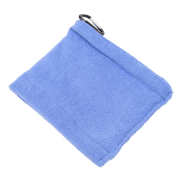 Golfhåndklæder Bløde multifunktionelle højvandsabsorption Bærbar mikrofiber golfklud til bold Golfkøller Blå