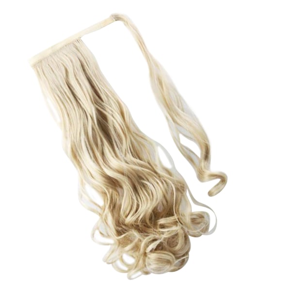 Wave hårförlängningsklämma Lång lockigt justerbar krok och ögla kvinnor peruk förlängning hästsvans 24/613