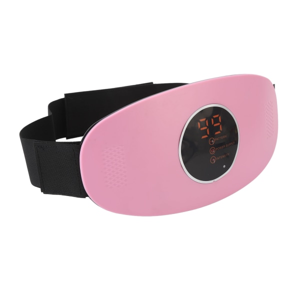 Sähköinen vyötärön hierontavyö 3 tilaa 26 nopeutta 360 astetta käärevä vyötäröä hoikentava instrumentti vaaleanpunainen