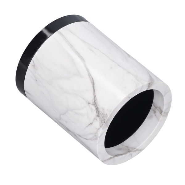 Pennhållare med marmormönster Vackert marmormönster Anti-slip ABS-sminkborste Pennhållare Brevpapper Förvaring Pennkopp
