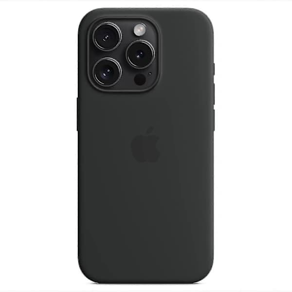 Magnetisk MagSafe Silikone Cover til iPhone 15 Pro - Sort Black iPhone 15 Pro