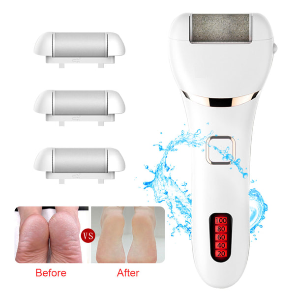 Electric Callus Remover Professionel genopladelig Dead Hard Skin Remover Foot Pedicure Tools