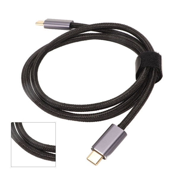 Typ C Snabbladdningssladd 140W Stöder USB2.0 10Gbps överföring PD3.1 Snabbladdningskabel Bärbar för kontorsresor 100cm