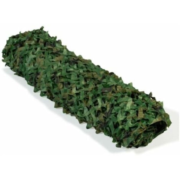 Rektangulärt solsegel design camouflage skuggsegel 3x5 M grönt nätverk-DPZO.pa