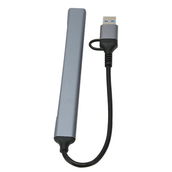 USB Type C Hub 1 USB 3.0 6 USB 2.0 Porte Højhastigheds Plug and Play Multiport Adapter til Telefon Laptop Mus Tastatur