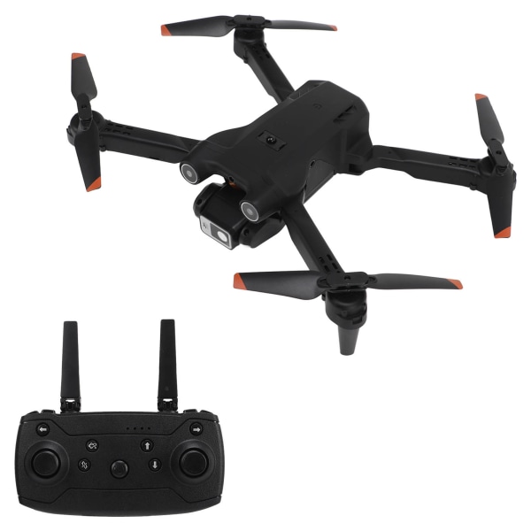 RC- drone 4K HD -kameralla, 4-sivuinen esteiden estävä optinen virtausasento kokoontaitettavassa drone yli 14-vuotiaille lapsille, kaksoisakku