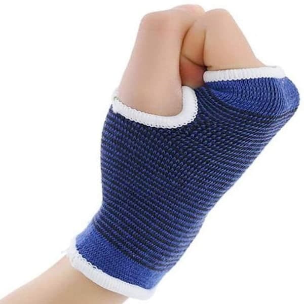 Handledsstöd för barn - Stickad handflata ärm handledsskydd stöd för 8-14 år, 1 par