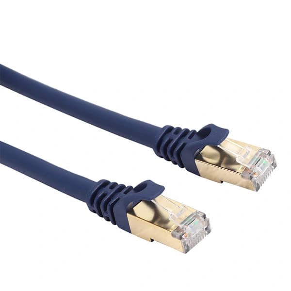2-pack Cat8 40 Gbps 2000 MHz Ethernet-kabel RJ45 Nätverkskabel LAN Patch-kabel 1 m