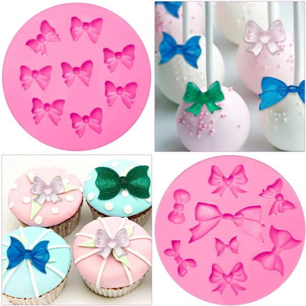 2-delt rosettform Fondant Sjokoladeformer