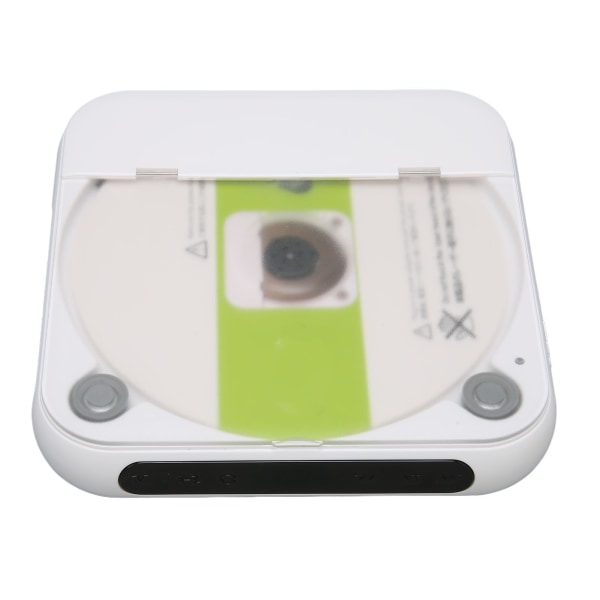 Bærbar Bluetooth CD-afspiller Genopladelig LCD-skærm Understøtter USB AUX CD-musikafspiller med øretelefon til bilrejser