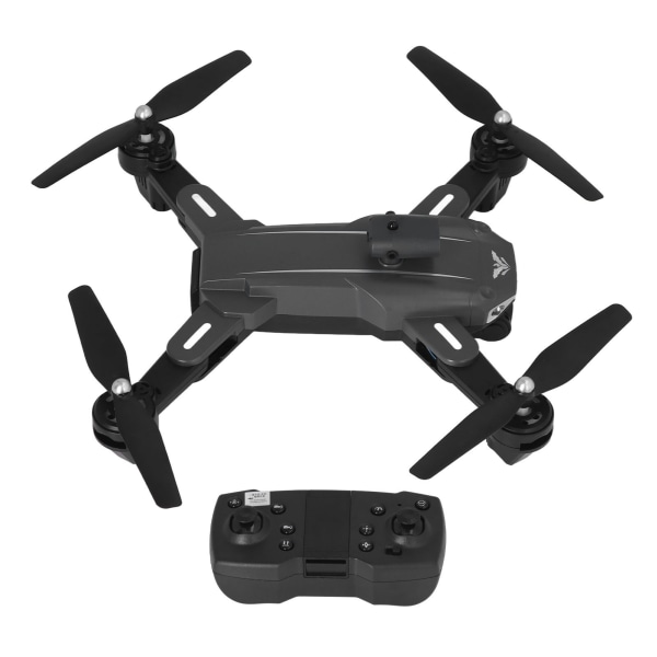 Drone 4K-kaksoiskameralla esteiden välttämiseksi kokoontaitettava drone kaukosäädin 4-akselinen lentokone aikuisille, yli 14-vuotiaille lapsille