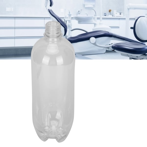 Tandlægestol vandopbevaringsflaske Transparent vandflaske med stor kapacitet til tandlægestol600ML