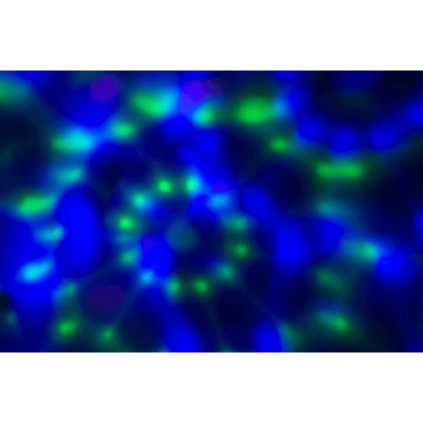 Disco Light / Colour Changing LED Lamp - Battery Operated Black