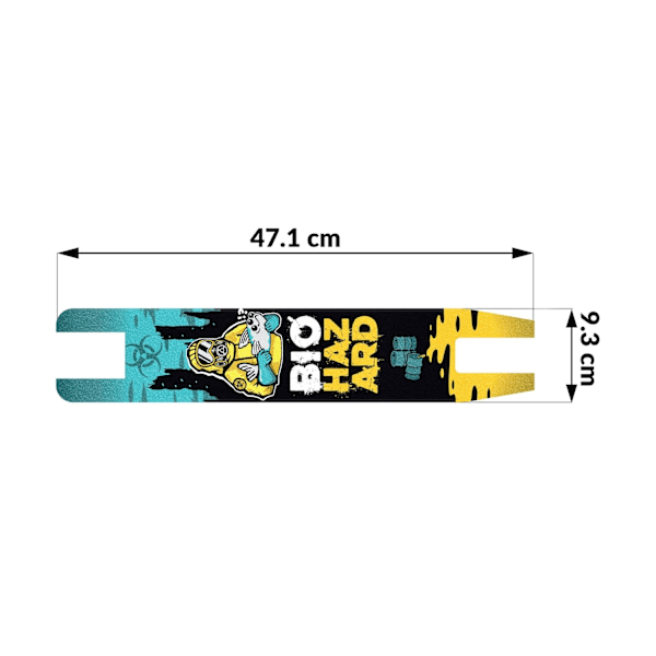 Griptape Sandpapir til Løbehjul GO - Bio Hazard