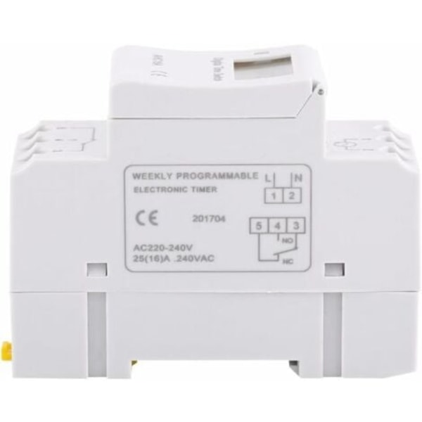 LCD Timer Veckovis Elektrisk Tidur Programmerare Digital Timer Strömbrytare 15A (220V) FDC,.pa
