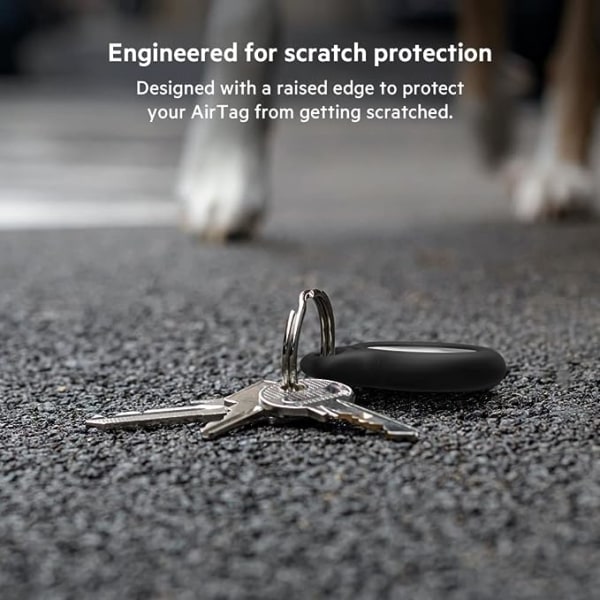 Skyddsring med metallklämma (beskyttelse for AirTag, scratch-r