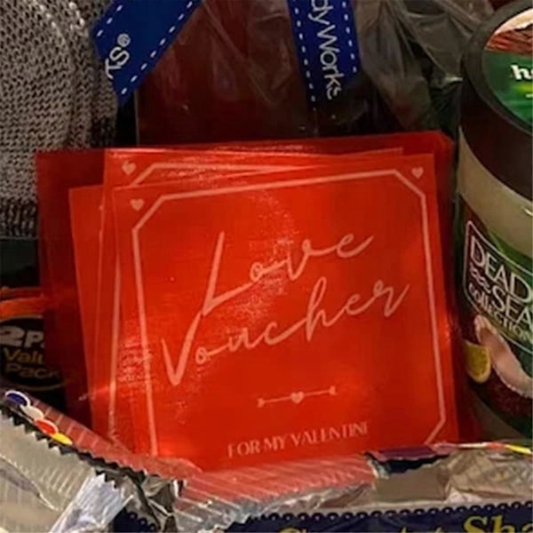 10 Sæt Skrabelodskort Fødselsdagsgave Gavekort Kuponer Jubilæum DIY Hendes Valentinsdag Billetter L.pa