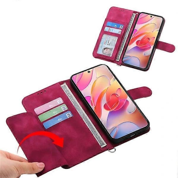 For Samsung Galaxy S25 Edge Case Floral Pattern PU Leather Wallet Phone Case with Strap