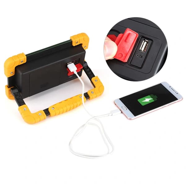 30W USB LED Bærbar Oppladbar Lampe Arbeidslampe Camping