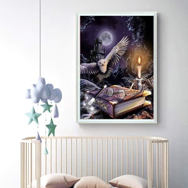 (30x40cm) Diamantmålning Full Strass Harry Potter Cast.pa