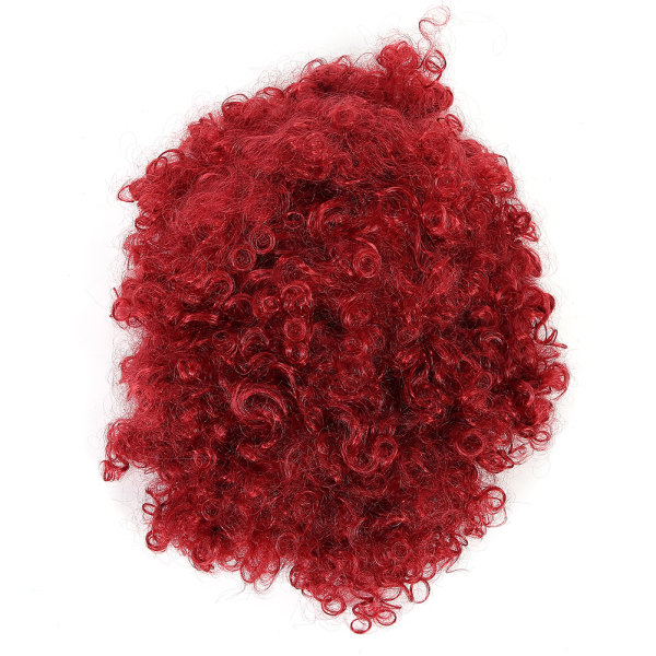 Naisten kiharat aaltoilevat peruukit, synteettiset hiukset, viininpunaiset peruukit juhliin