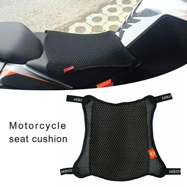 Motorcykel Sædepude Åndbar 3D Mesh Net Pad