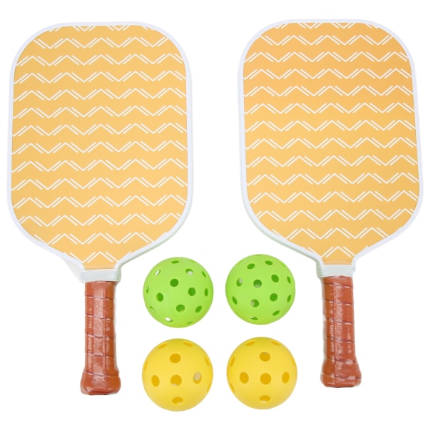 Pickle Rackets Kolfiber PP Pickleball Paddlar och bollar för utomhus strandsport