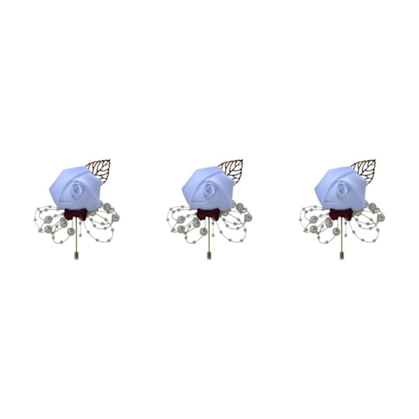 1/2/3/5 Luksuriøse bryllupsbrosjer Stilige og elegante tilbehør bleach 3Set
