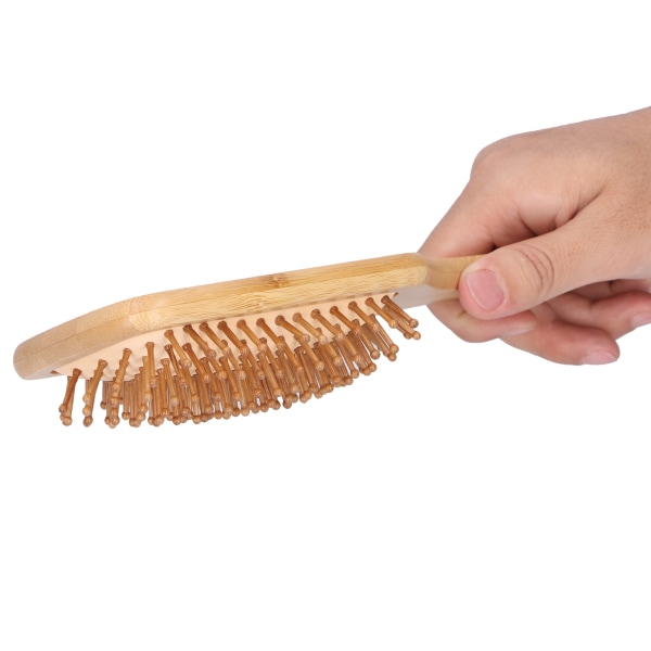 Bambu hårborste kam hårbotten massage hår skyddande hår borste massage kam