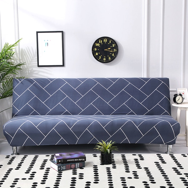 Käsinojaton sohvan cover Taitettava sohvasängyn suojapäällinen cover printed sohvapäälliset kodin muotilinjoille