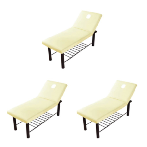 1/2/3 Komfortabelt og slitesterkt trekk for avslapping Beige Beige 3Set