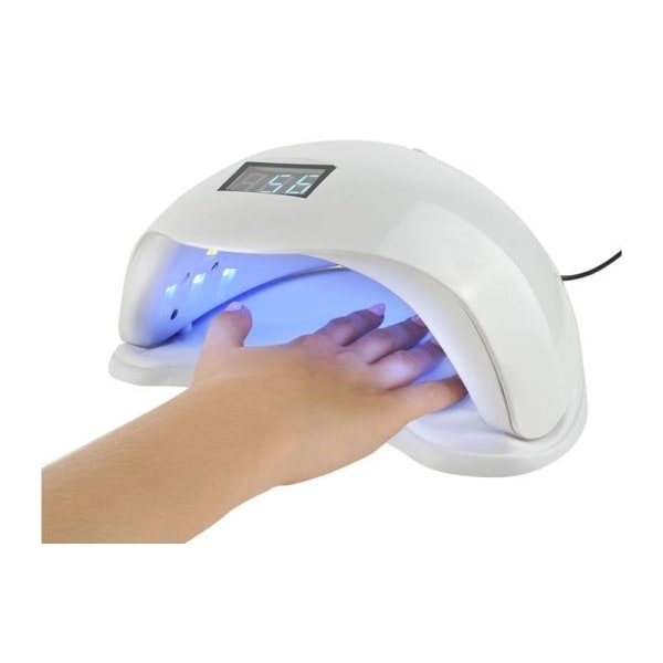 UV-lampe til Gel Polish - Bevægelsessensor - 48 W hvid white