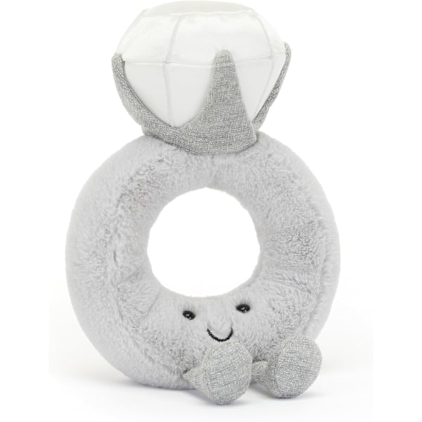 Jellycat Rolig Timanttisormus – K: 20 cm x L: 12 cm