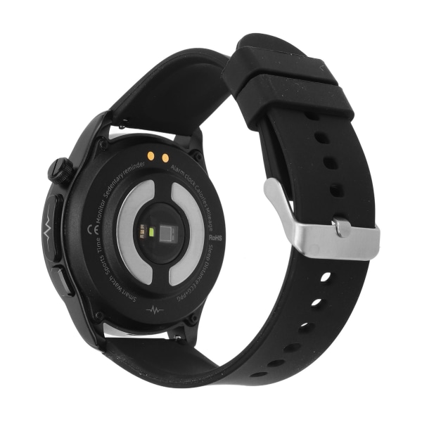 Blodsukker Smart Watch Activity Fitness Tracker Søvnmonitor 1,39 tommers full berøringsskjerm IP68 vanntett klokke