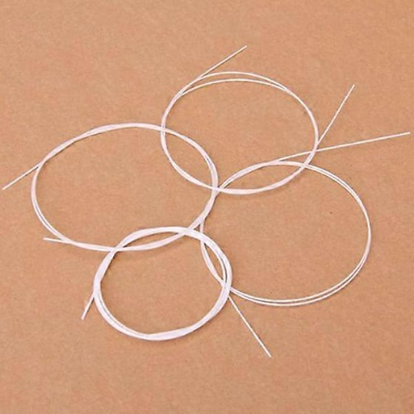 4 stk. Hvide Nylon Ukulele Strengsæt.pa