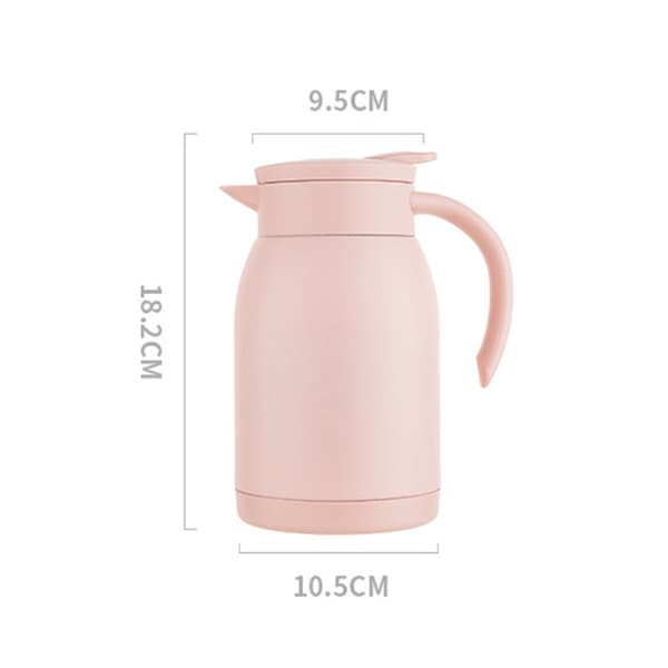 900ML Termos Vakuum Vattenkokare GRÅ