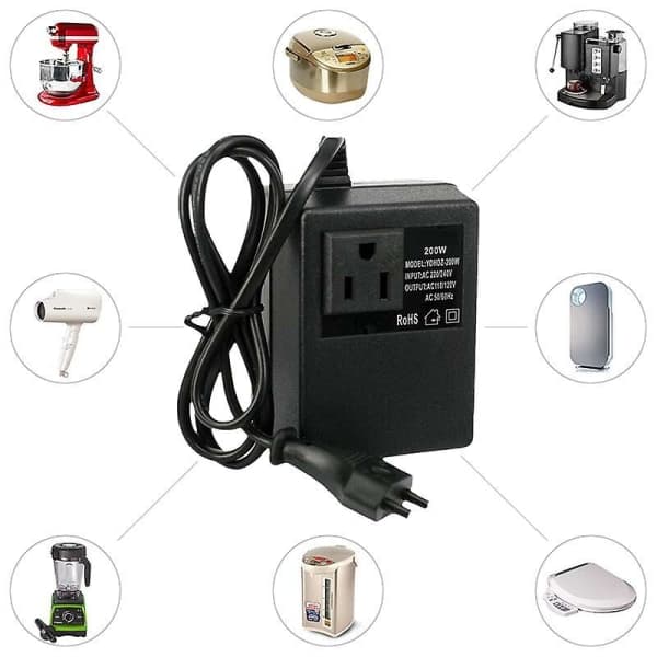 Spenningsomformer nedtrappingstransformator 220v til 110v ac nedtrapping