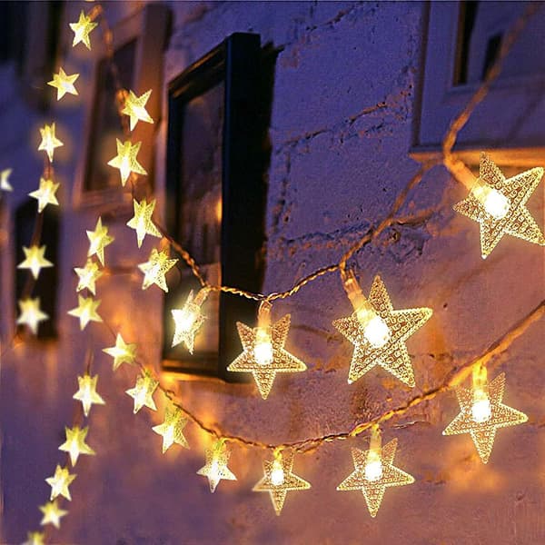 Stjernelys 2.85M 20LEDs Led Juletre