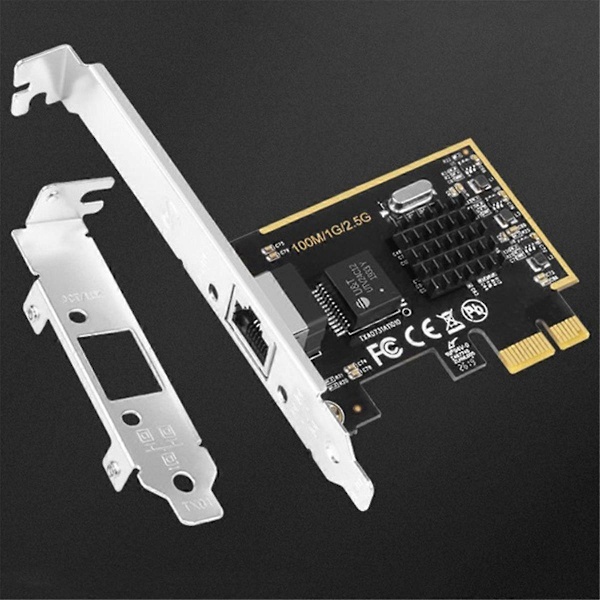 Gaming Gaming Port 2.5G Gigabit LAN-kort Skrivbord Inbyggd PCIE Gigabit LAN-port RTL8125PXE Multi-Fu.pa