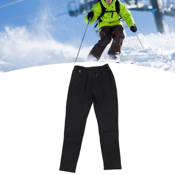 Uppvärmda byxor för män Ytterkläder USB Elvärmebyxor Vinter Termostatiska varma byxor för jakt Skidåkning Fiske