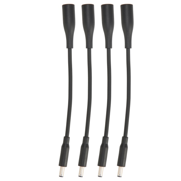 4st DC 7,4x5,0 mm till 4,5x3,0 mm Adapterkabel Plug and Play Portable Tip Adapter Converterkabel för Dell bärbar dator