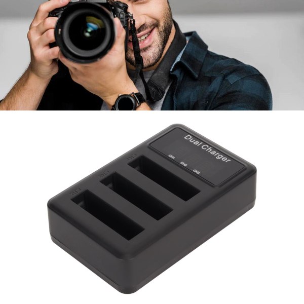 USB -kameran akkulaturi Kolminkertainen akkulaturi power NP BG1:lle DSC:lle H50 H10 H20 W210 W220 WX1 5V