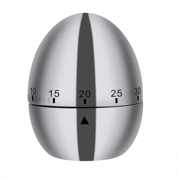 Rustfritt stål kokt egg form Alarm Timer Matlagingsverktøy Kjøkken