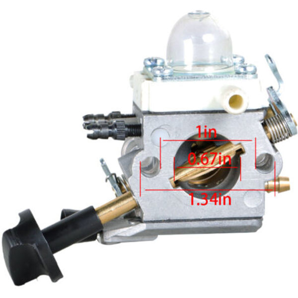 Kaasutin ilmansuodattimella ja sytytystulpilla STIHL-puhaltimille BG86 SH56 SH56C SH86 SH86C BG86CE BG86Z BG86CEZ Zama C1M-S261B.pa