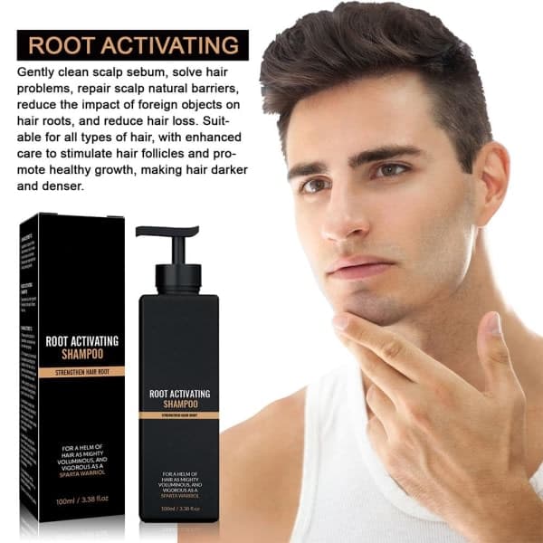 Root Activator Shampoo, Hårtab Shampoo, Shampoo Root Activator