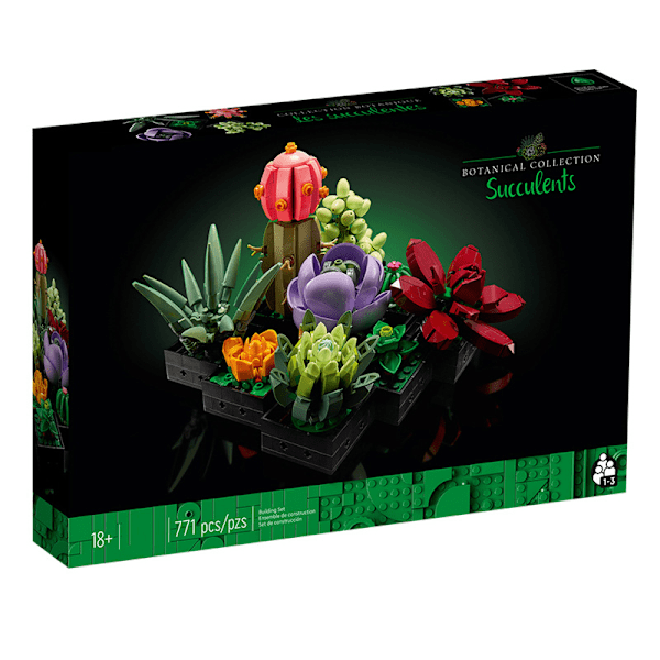 Ikea Succulenter Rumdekor, Byggset för Vuxna, Kreativa Leksaker, Present, Botanisk Byggset 10309