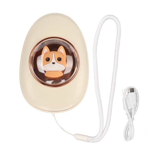 2 in 1 sähköinen käsienlämmitin Power Bank USB -lataus mini kannettava kapseli sähköinen käsienlämmitin talven söpölle koiranpennulle